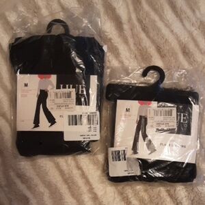 HUE Black Leggings for Women